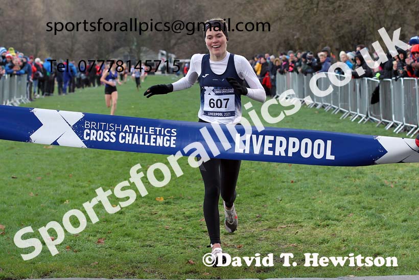 Womens under-17s and under-20s, European Cross Country Championships Trials, Sefton Park, Liverpool. Photo: David T. Hewitson/Sports for All Pics